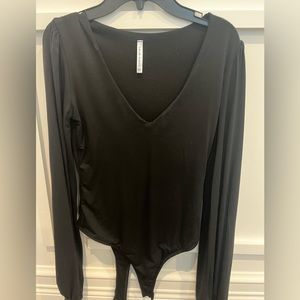Lucia Black Bodysuit